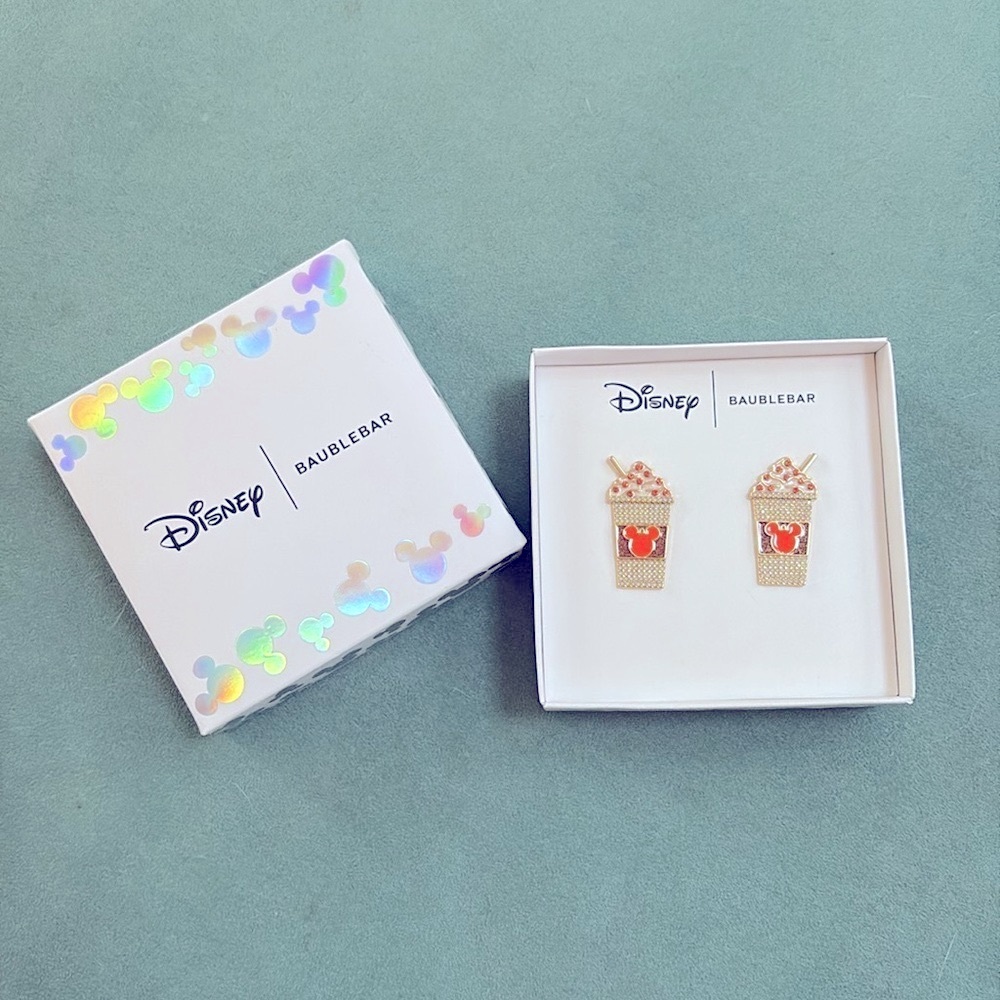 BaubleBar Disney latte earrings